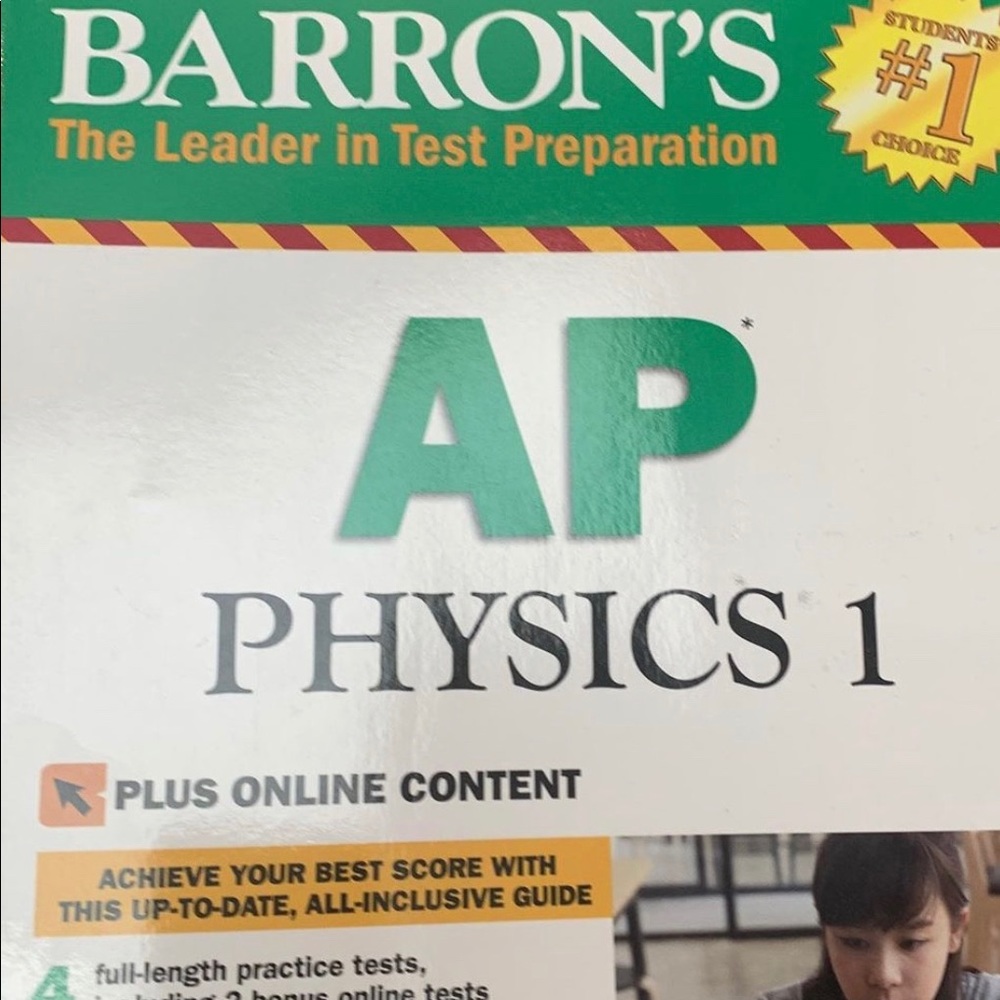 Ap physics 1 prep book!
